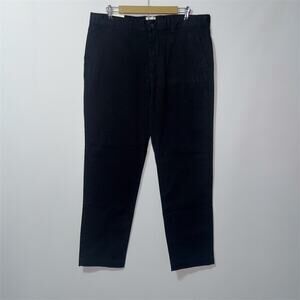 H&M regular fit coupe standard black pants size 36 NWT